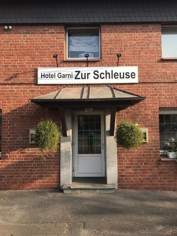 Hotel Zur Schleuse Datteln Bagian luar foto